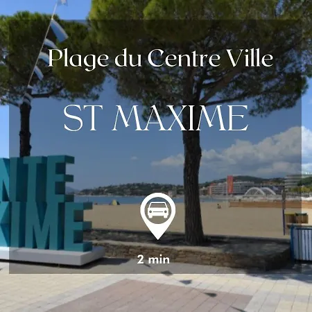 Blue Toscane T2 Terrasse, Parking Wi-fi Appartement Sainte-Maxime
